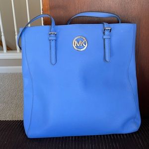 Large Michael Kors Saffiano leather tote.